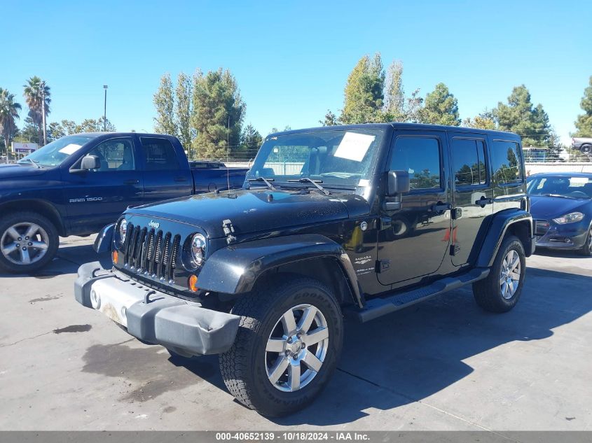 2012 Jeep Wrangler Unlimited Sahara VIN: 1C4BJWEG4CL152252 Lot: 40652139