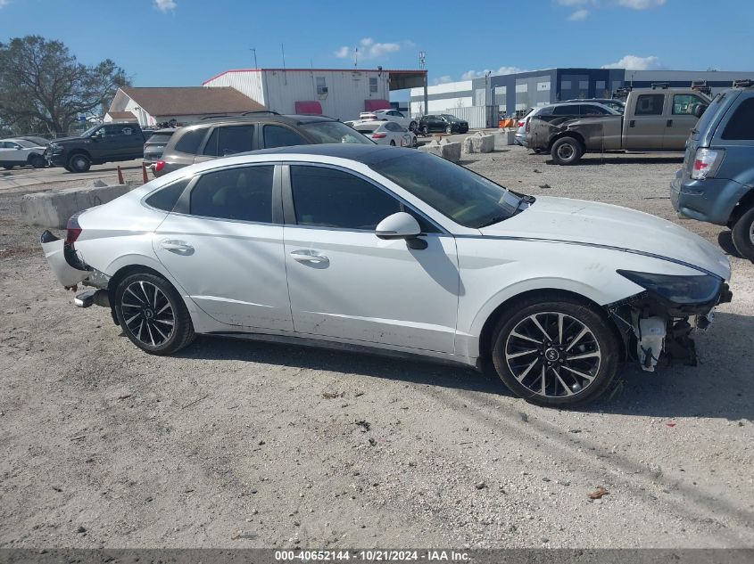 2021 Hyundai Sonata Limited VIN: 5NPEH4J21MH101482 Lot: 40652144