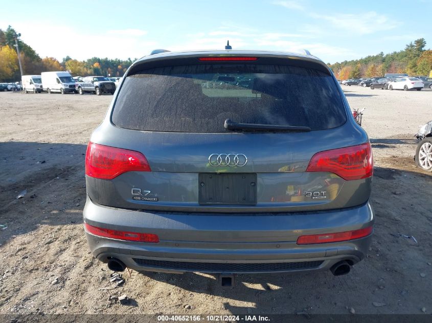 2015 Audi Q7 Prestige VIN: WA1DGAFEXFD001075 Lot: 40652156