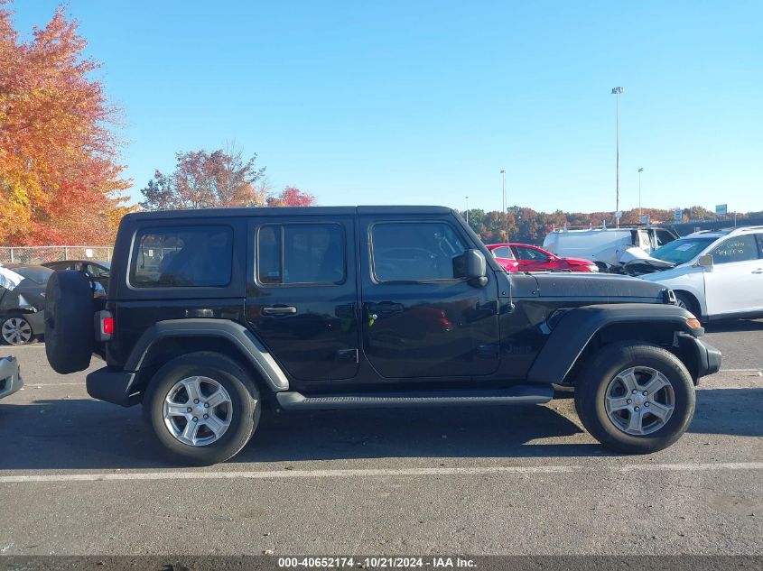 2021 Jeep Wrangler Unlimited Sport VIN: 1C4HJXDM6MW825209 Lot: 40652174