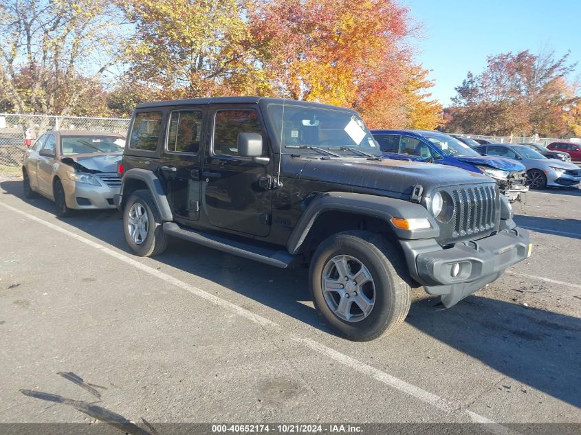 2021 Jeep Wrangler Unlimited Sport VIN: 1C4HJXDM6MW825209 Lot: 40652174