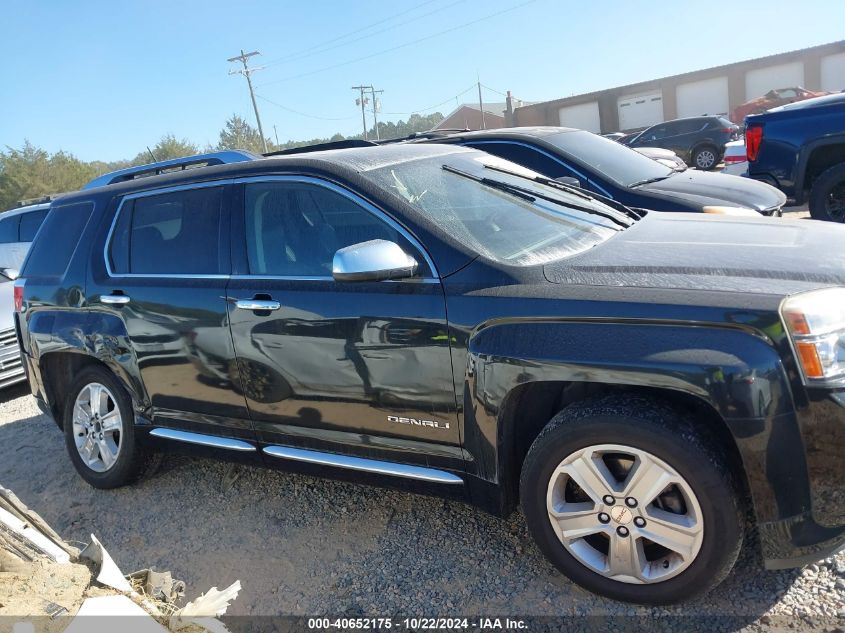 2013 GMC Terrain Denali VIN: 2GKALYEKXD6318617 Lot: 40652175