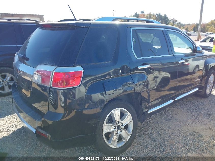 2013 GMC Terrain Denali VIN: 2GKALYEKXD6318617 Lot: 40652175