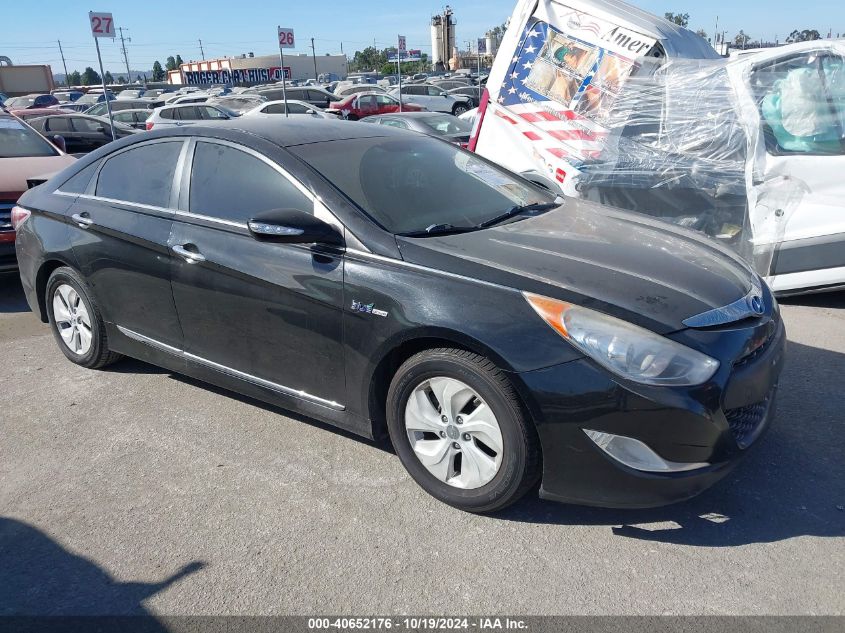 2013 Hyundai Sonata Hybrid VIN: KMHEC4A48DA074655 Lot: 40652176