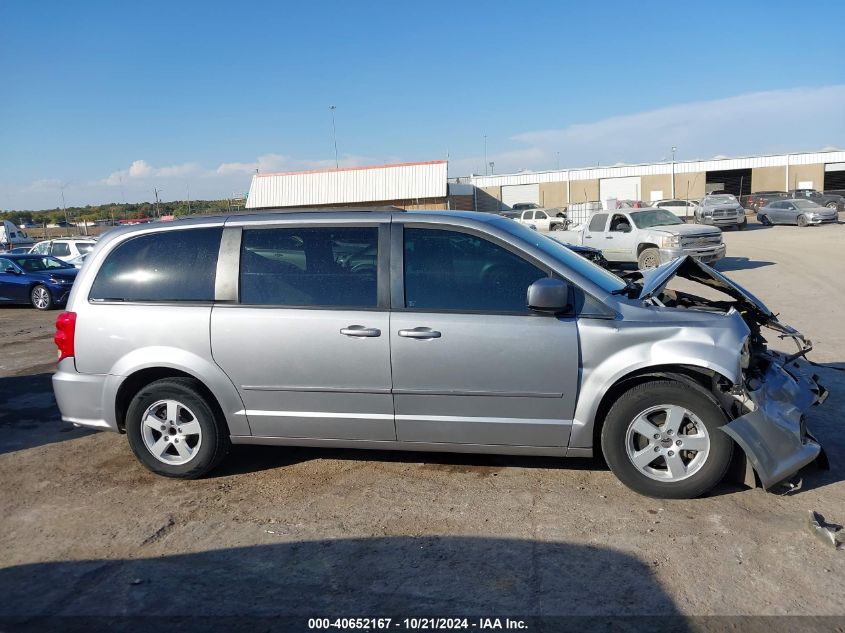 2013 Dodge Grand Caravan Sxt VIN: 2C4RDGCG1DR553605 Lot: 40652167