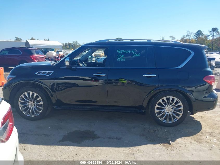 2016 Infiniti Qx80 VIN: JN8AZ2NC1G9401883 Lot: 40652184