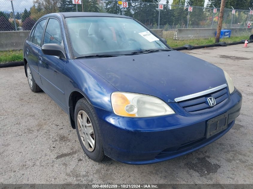 2003 Honda Civic Lx VIN: 2HGES15523H524441 Lot: 40652259