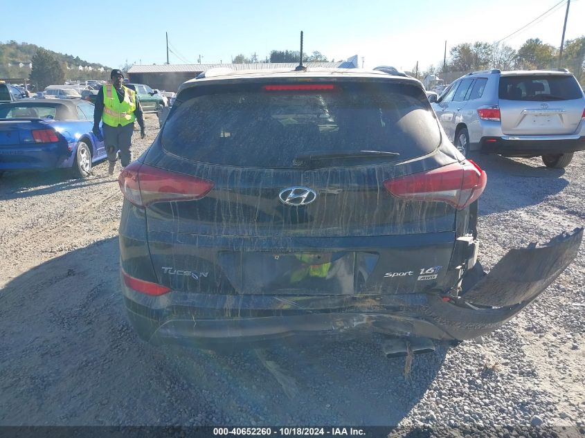 2016 Hyundai Tucson Sport VIN: KM8J3CA25GU172522 Lot: 40652260