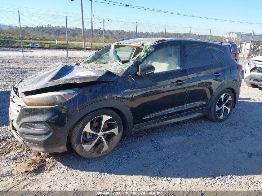 2016 Hyundai Tucson Sport VIN: KM8J3CA25GU172522 Lot: 40652260