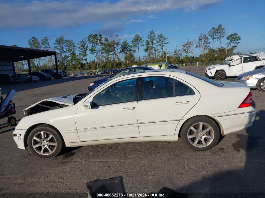 2007 Mercedes-Benz C 280 280 4Matic VIN: WDBRF92H87F847092 Lot: 40652278