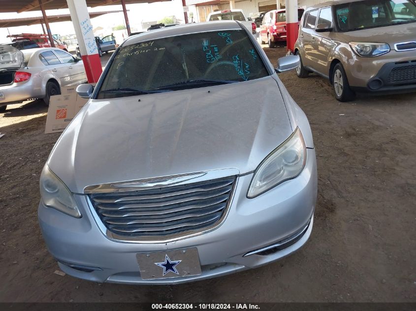 2012 Chrysler 200 Lx VIN: 1C3CCBABXCN129942 Lot: 40652304