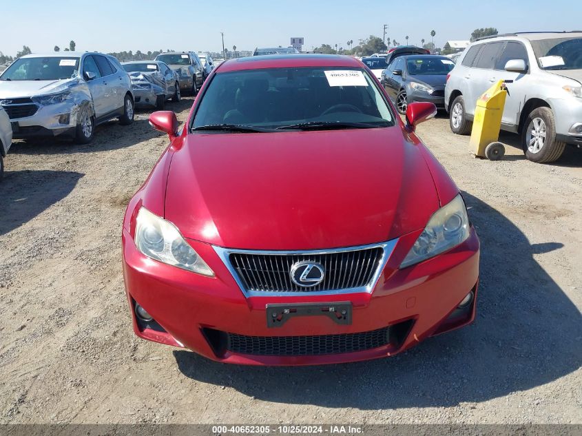 2012 Lexus Is 250 VIN: JTHBF5C25C5181880 Lot: 40652305