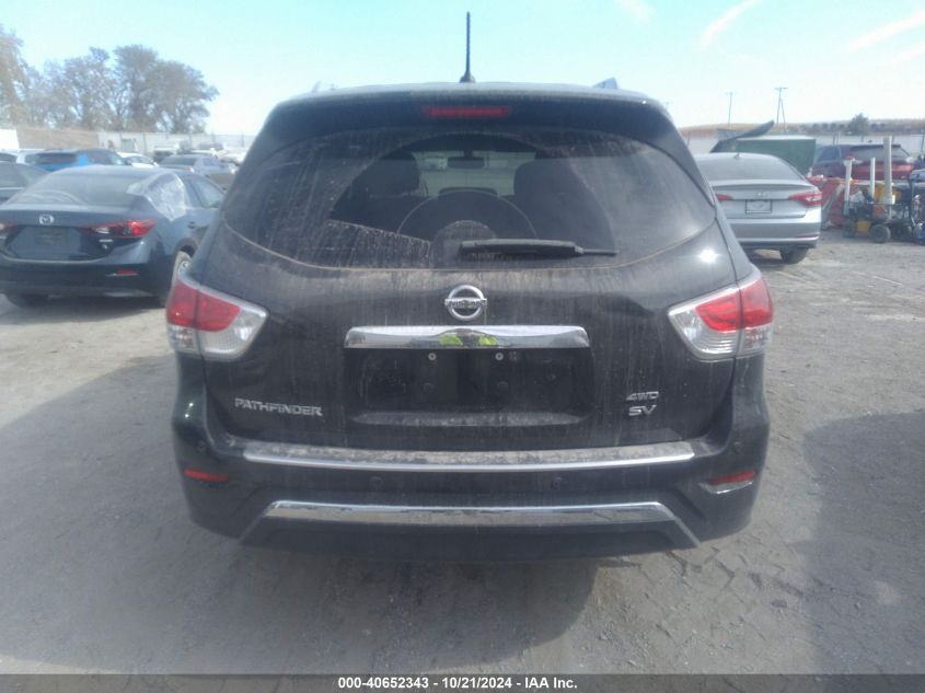 2015 Nissan Pathfinder Sv VIN: 5N1AR2MM8FC643525 Lot: 40652343