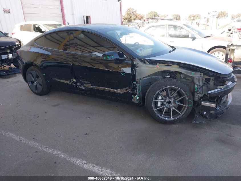 2023 Tesla Model 3 Rear-Wheel Drive VIN: 5YJ3E1EA1PF662106 Lot: 40652349