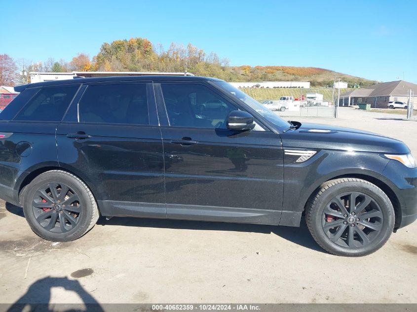 2017 Land Rover Range Rover Sport Hse VIN: SALWR2FK3HA683802 Lot: 40652359