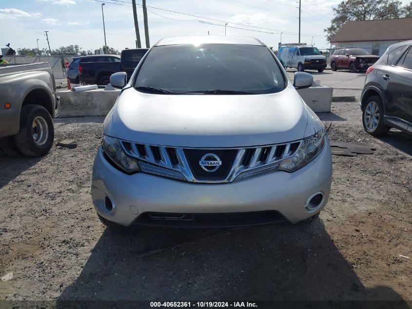 2009 Nissan Murano S VIN: JN8AZ18U49W016837 Lot: 40652361