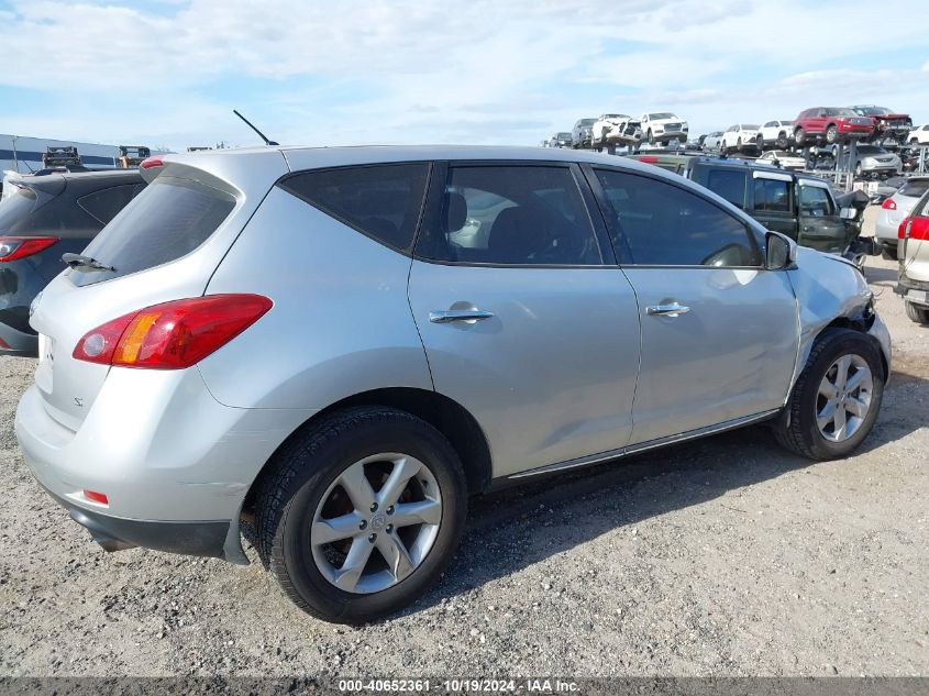 2009 Nissan Murano S VIN: JN8AZ18U49W016837 Lot: 40652361