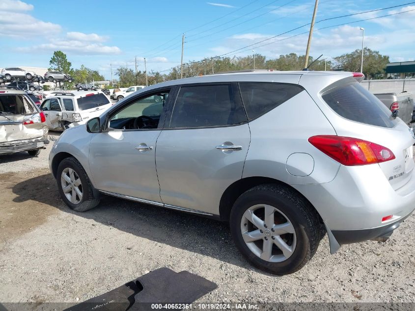 2009 Nissan Murano S VIN: JN8AZ18U49W016837 Lot: 40652361