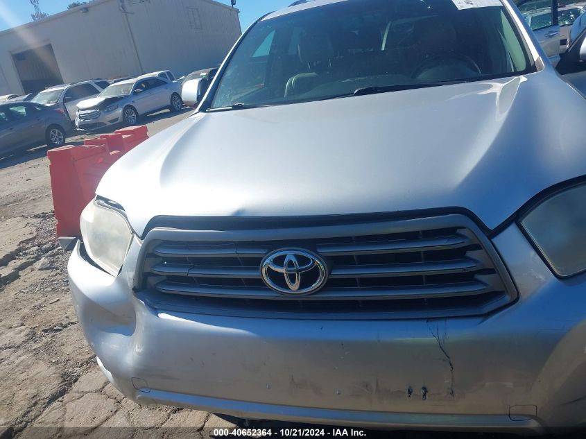 2010 Toyota Highlander Se V6 VIN: 5TDKK3EH4AS011066 Lot: 40652364