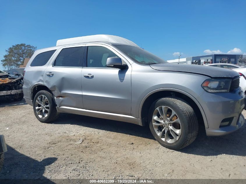 2020 Dodge Durango Gt Plus Awd VIN: 1C4RDJDG0LC308488 Lot: 40652399