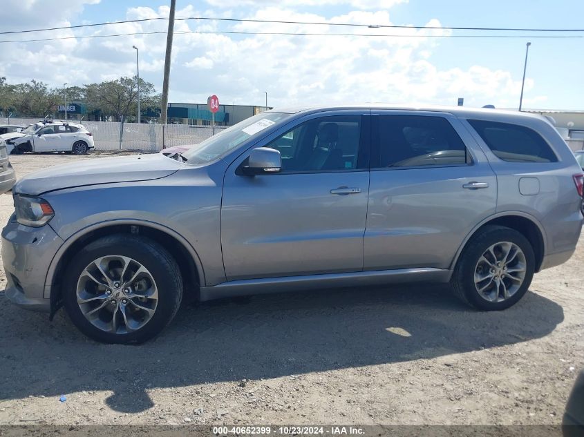 2020 Dodge Durango Gt Plus Awd VIN: 1C4RDJDG0LC308488 Lot: 40652399