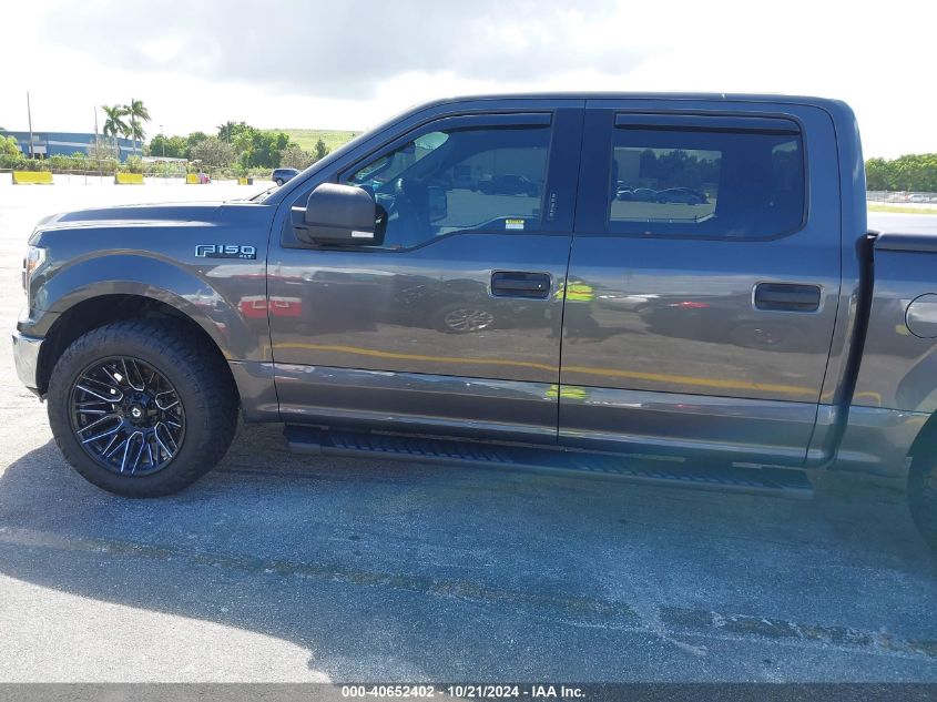 2019 Ford F150 Supercrew VIN: 1FTEW1CB9KKE24582 Lot: 40652402