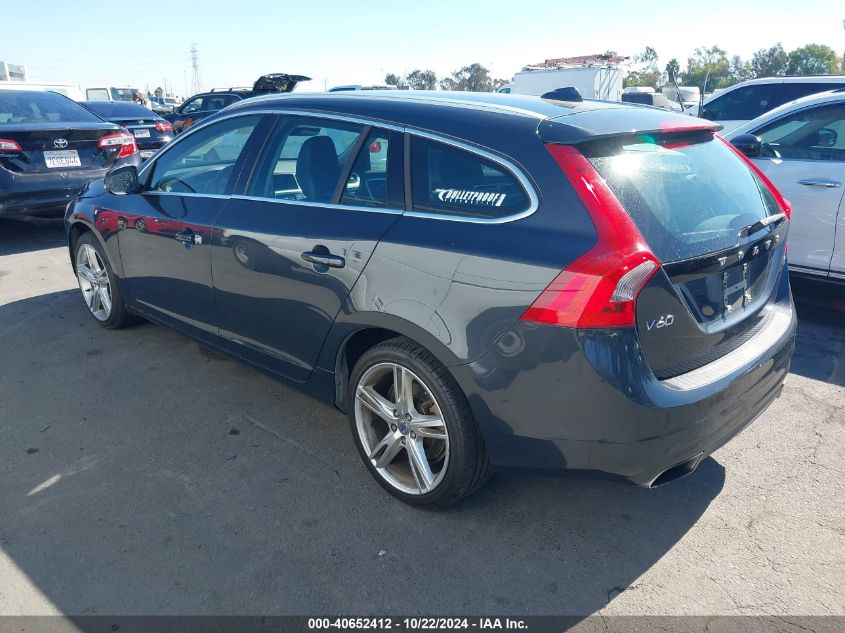 2016 Volvo V60 T5 Drive-E Premier VIN: YV140MEK3G1309866 Lot: 40652412