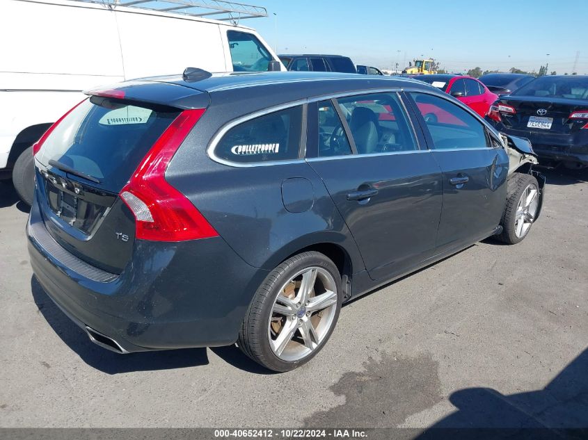 2016 Volvo V60 T5 Drive-E Premier VIN: YV140MEK3G1309866 Lot: 40652412