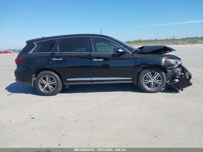 2020 Infiniti Qx60 Pure VIN: 5N1DL0MN0LC528196 Lot: 40652415