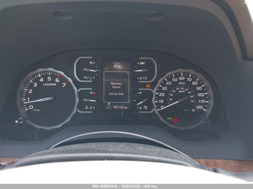 2019 TOYOTA TUNDRA 1794 5.7L V8 - 5TFAY5F15KX780386