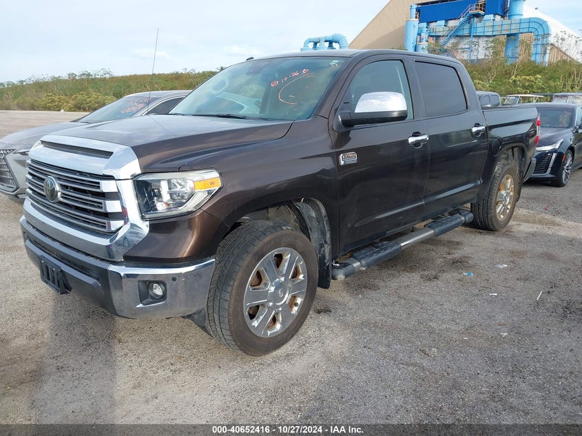 2019 TOYOTA TUNDRA 1794 5.7L V8 - 5TFAY5F15KX780386