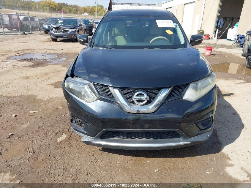 2015 Nissan Rogue S VIN: KNMAT2MT6FP547267 Lot: 40652419