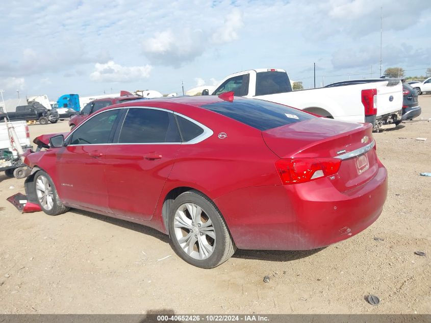 2015 Chevrolet Impala 2Lt VIN: 2G1125S34F9225709 Lot: 40652426