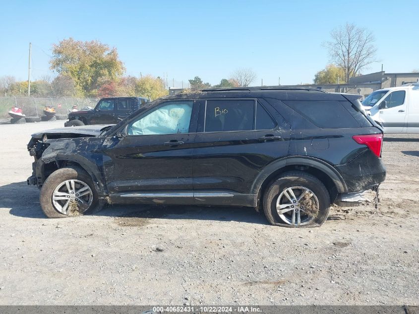 2020 Ford Explorer Xlt VIN: 1FMSK8DH3LGD04352 Lot: 40652431