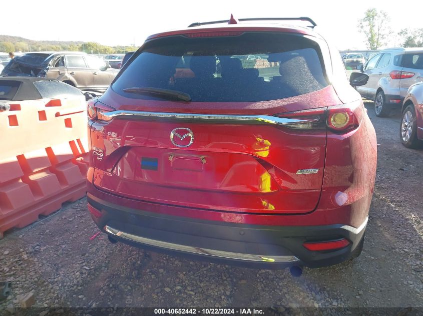 2019 Mazda Cx-9 Grand Touring VIN: JM3TCBDY2K0329907 Lot: 40652442