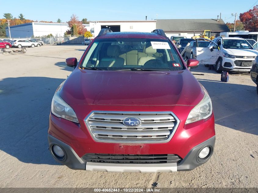 2015 Subaru Outback 2.5I Limited VIN: 4S4BSANCXF3232152 Lot: 40652443