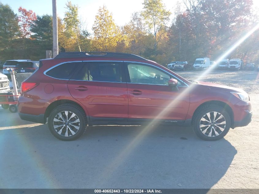 2015 Subaru Outback 2.5I Limited VIN: 4S4BSANCXF3232152 Lot: 40652443