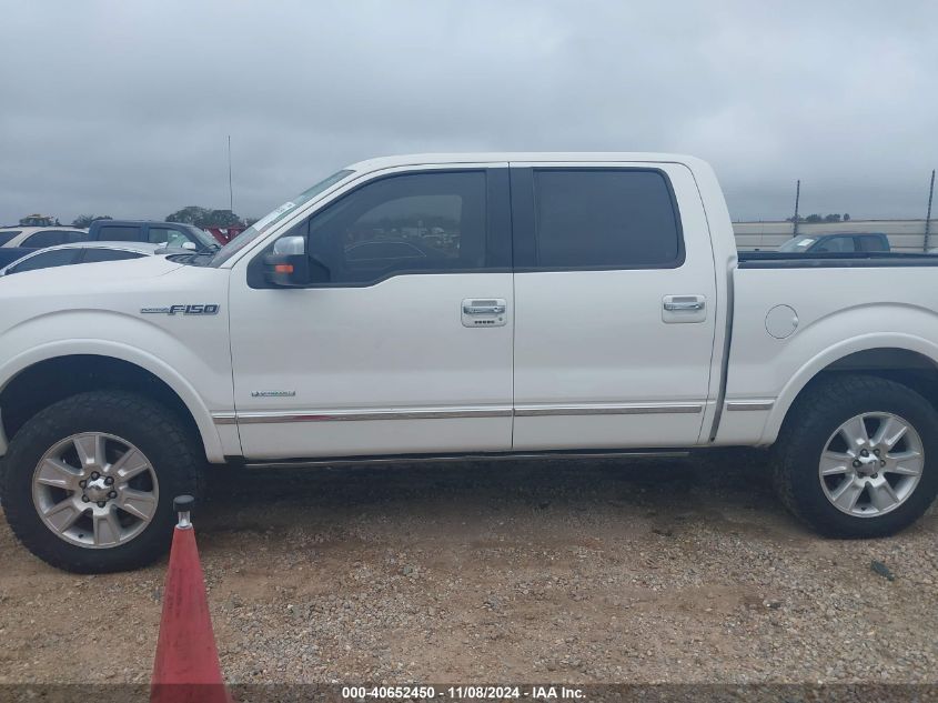 2013 Ford F150 Supercrew VIN: 1FTFW1ET8DFD62517 Lot: 40652450