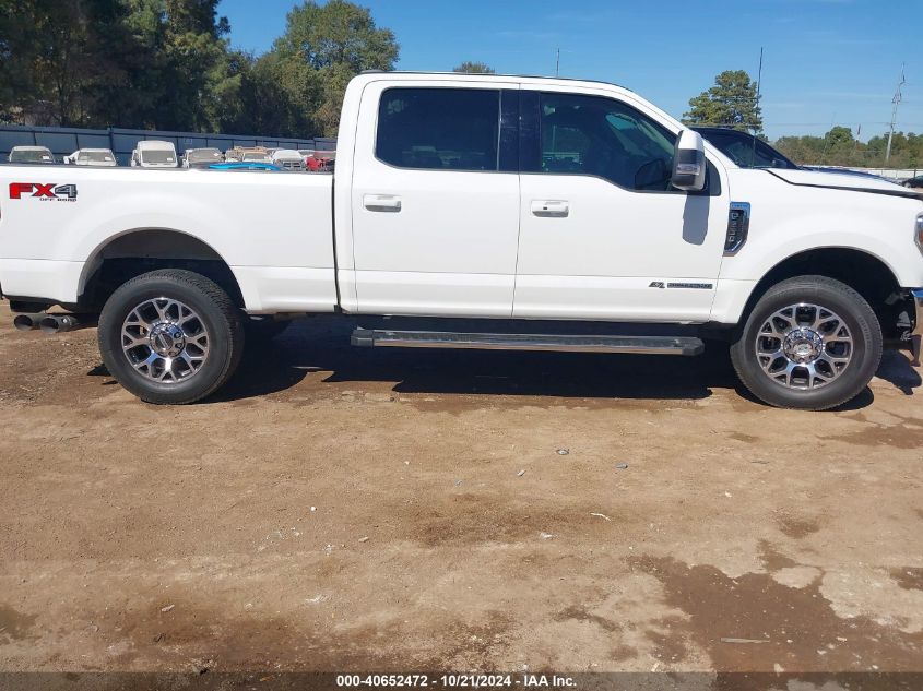 2021 Ford F-250 Lariat VIN: 1FT7W2BT6MEE07359 Lot: 40652472