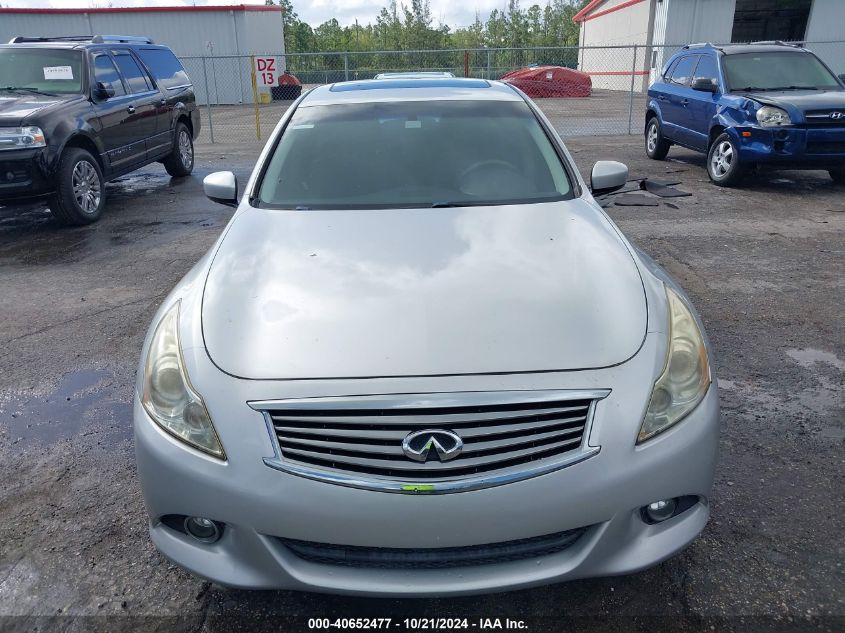 2013 INFINITI G37 JOURNEY - JN1CV6AP9DM722310