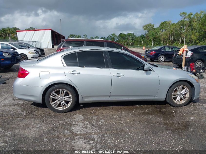 2013 INFINITI G37 JOURNEY - JN1CV6AP9DM722310