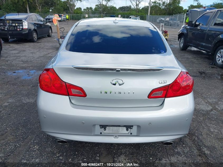 2013 Infiniti G37 Journey/Sport VIN: JN1CV6AP9DM722310 Lot: 40652477