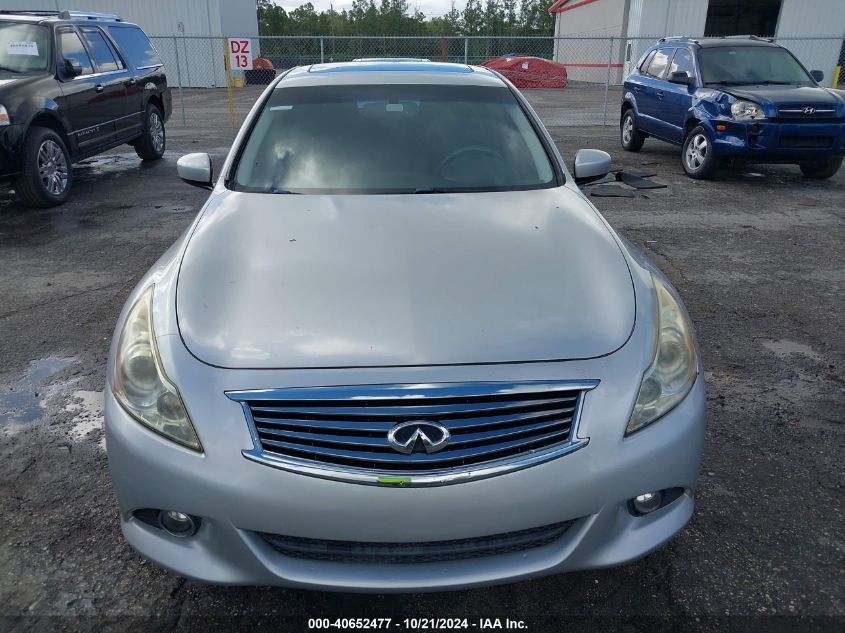 2013 Infiniti G37 Journey/Sport VIN: JN1CV6AP9DM722310 Lot: 40652477