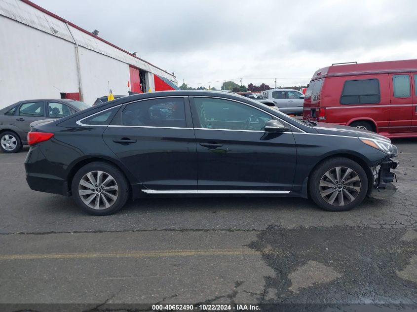 2016 Hyundai Sonata Sport VIN: 5NPE34AF0GH291734 Lot: 40652490