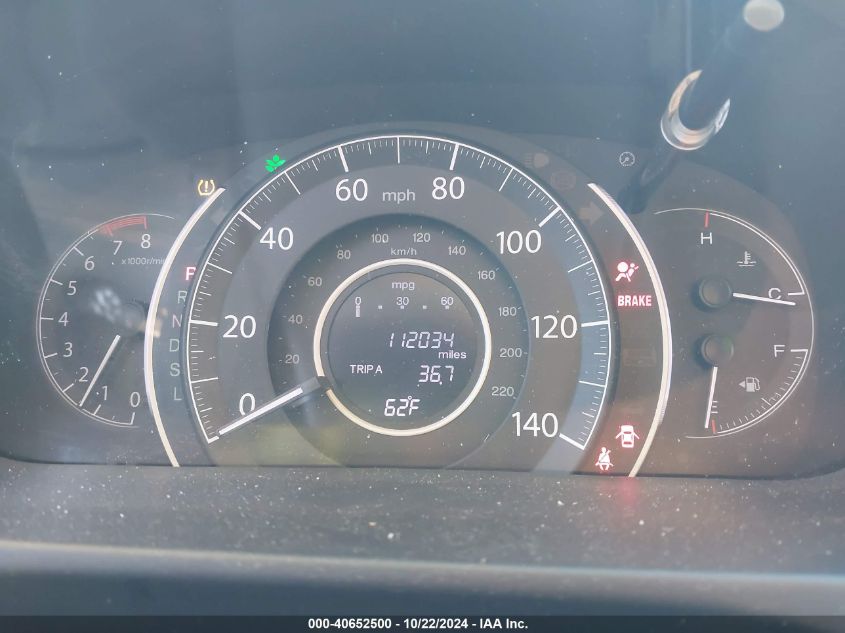 2016 Honda Cr-V Ex VIN: 2HKRM3H57GH511571 Lot: 40652500