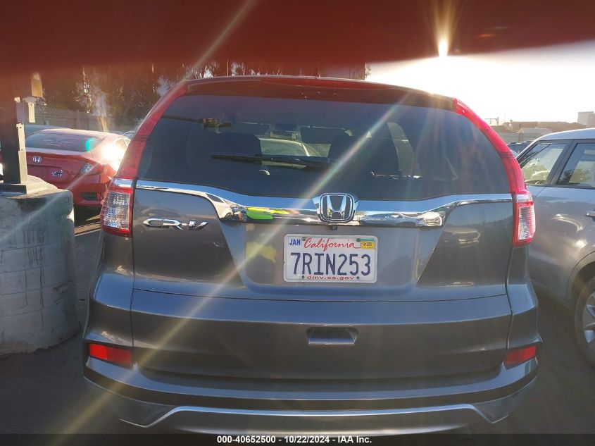 2016 Honda Cr-V Ex VIN: 2HKRM3H57GH511571 Lot: 40652500