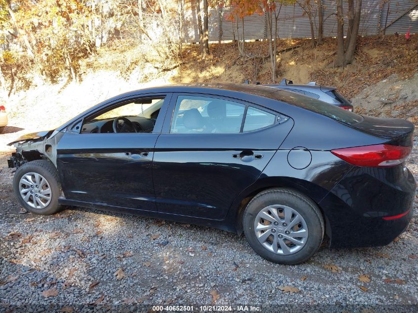 2018 Hyundai Elantra Se VIN: KMHD74LF0JU580411 Lot: 40652501