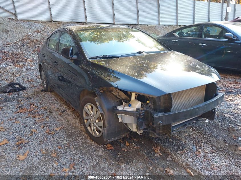VIN KMHD74LF0JU580411 2018 HYUNDAI ELANTRA SE