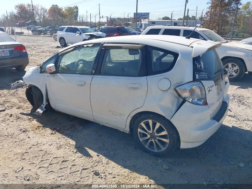 2012 Honda Fit Sport VIN: JHMGE8H5XCS007608 Lot: 40652505