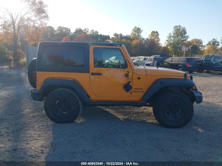 2012 Jeep Wrangler Sport VIN: 1C4GJWAG3CL247669 Lot: 40652540